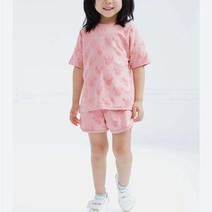 Disney Minnie Mouse French Terry shirt & shorts set, size 6